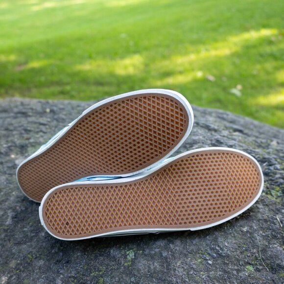 Vans Blue Marble Water sz 10 Very Good Used - Picture 3 of 11